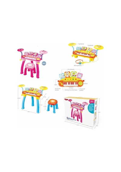 Bao-1601 24 Tuşlu Dj Piano Davul Mp3 -vardem