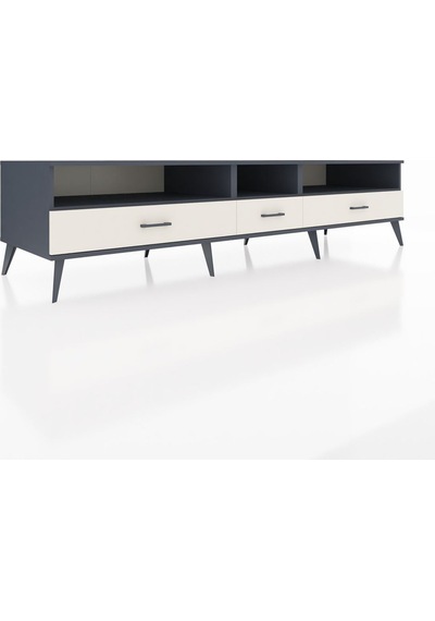 Kronos Tv Ünitesi 3 Raflı 3 Çekmeceli 220x59x51 Antrasit-antrasit/aytaşı Antrasıt/aytası - Antrasıt Kronos Tv Ünitesi 3 Raflı 3 Çekmeceli 220x59x51 Antrasit-antrasit/aytaşı Antrasıt/aytası - Antrasıt