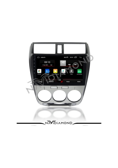 Honda Cıty Uyumlu 4 Gb Ram 64 Gb Hafıza Oem Multimedia Teyp 9.0 İnç