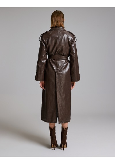 Pierre Cardin Kahverengi Deri Ceket 50329292-vr029