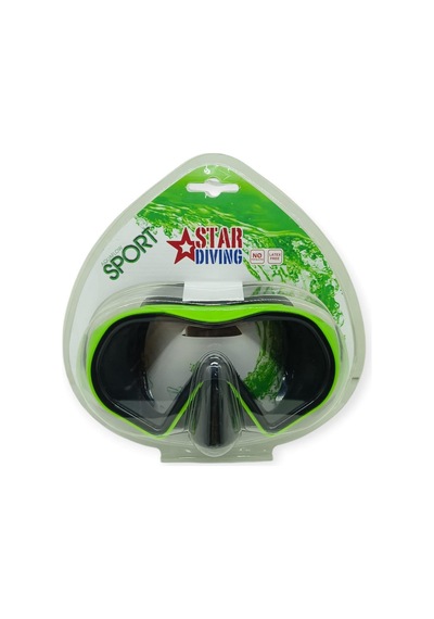 Star Diving Dalış Maskesi Yetişkin - 51702-yeşil