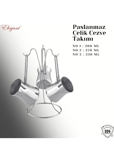 Prizma Cezve Takımı