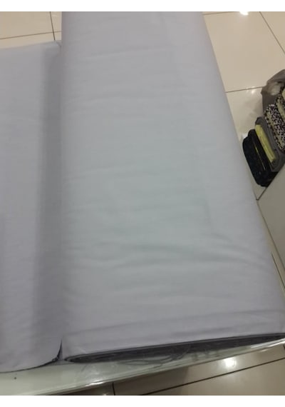 Akfil Hasse Patiska Kumaş Gri En 240Cm 63 Tel Naturel %100 Pamuk