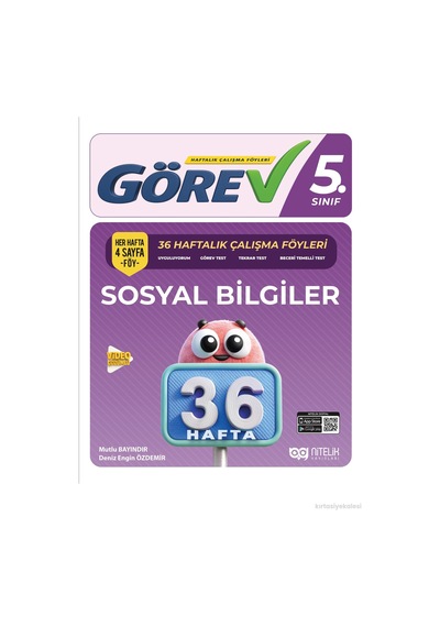 Nitelik Görev 5. Sınıf Sosyal Bilgiler 36 Haftalık Föy 3087