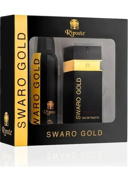 Riposte Erkek Parfüm & Deodorant Swaro Gold For Men 150 Ml Fresh - Marin