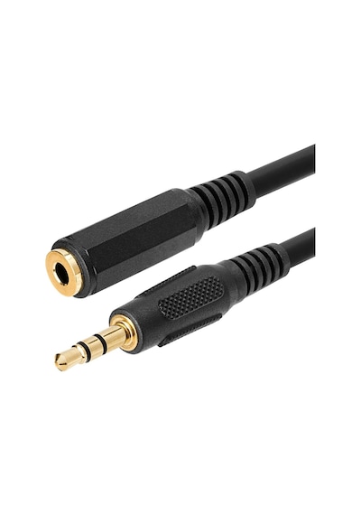 3M Aux Stereo 3.5Mm Ses Kulaklık Uzatma Kablosu Altın Uç 3 Metre