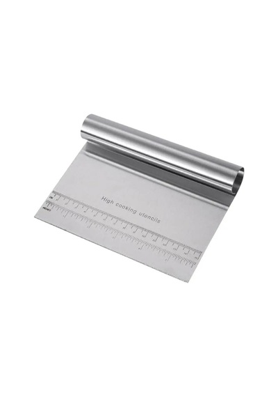 Hamur Kazıyıcı & Kesici 15 Cm 1. Kalite Ölçü Cetvelli Profesyonel Hamur Spatulası Diğer