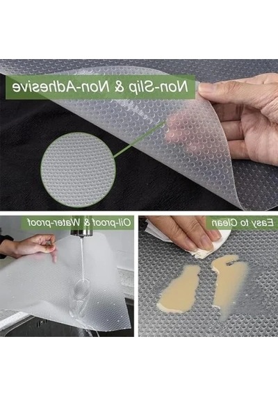 Kesilebilir Eva Pıtırcık Raf Ve Çekmece Koruyucu - 10m X 45cm