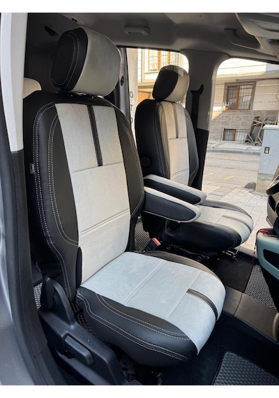 Rıfter-berlingo-combo-proacecity 2019-2024 Arka Sırt Arka Oturma 2+1 Uyumlu - Oto Koltuk Kılıfı