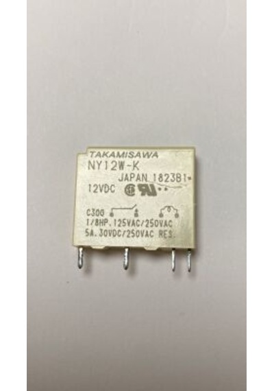 Ny12w-k 12v 5a Yassı Tek Kontak Slim Röle