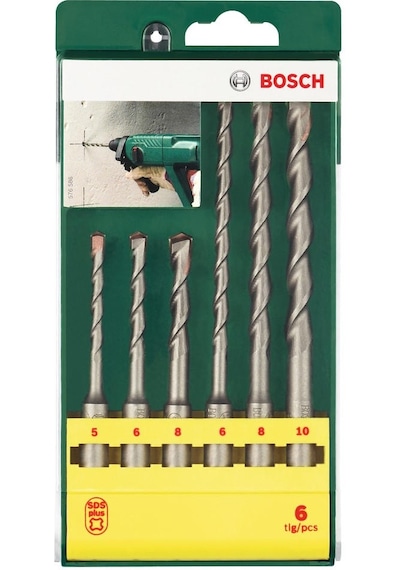 Bosch DIY SDS-Plus 6 Parça Kırıcı Delici Matkap Ucu Seti - 2607019447