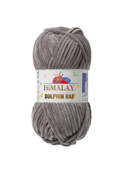 Himalaya Dolphin Baby El Örgü İpi / Bebek Yünü Gri