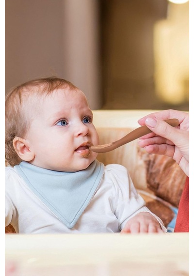Meleni Baby 4'lü Silikon Mama Kaşığı - Diş Kaşıyıcı Bebek Beslenme Kaşığı Silikon Kaşık Bej, Pembe, Gri, Genel