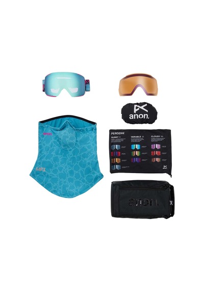 Anon Anon M5 Goggles + Bonus Lens + Mfi:registered: Face Mask Unisex Goggle 4483 Çok Renkli