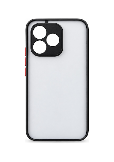 Microcase Honor 600 Lite İle Uyumlu London Serisi Darbeye Dayanıklı Kılıf - Siyah Al3415