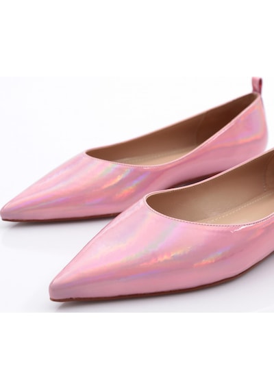 Dgn 166 Kadin Sivri Burun Babet 166-2446-R15095 Pembe