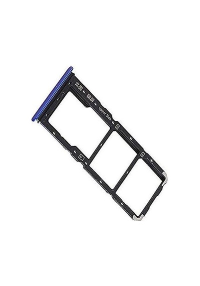 Oppo Realme C3 Uyumlu Sim Tepsisi Rmx2020 - Mavi Sim Ve Sd Kart Yuvası