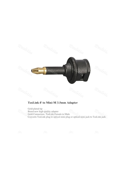 Toslink To Mini Toslink Adaptör Çevirici Dönüştürücü 4430A Optik
