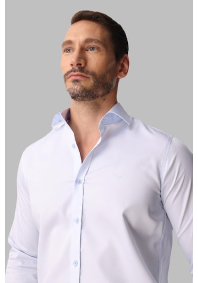 Igs Açık Mavi Slim Fit Dar Kalıp Klasik Yaka Düz Uzun Kollu Cepsiz %100 Pamuk Gömlek-20001 Mavi Igs Açık Mavi Slim Fit Dar Kalıp Klasik Yaka Düz Uzun Kollu Cepsiz %100 Pamuk Gömlek-20001 Mavi