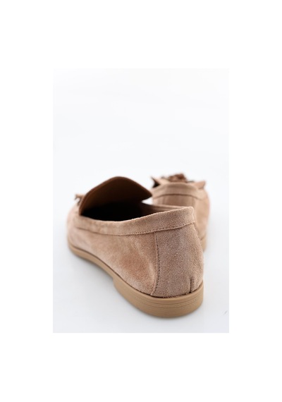 Somon Süet Loafer 34307-Somon