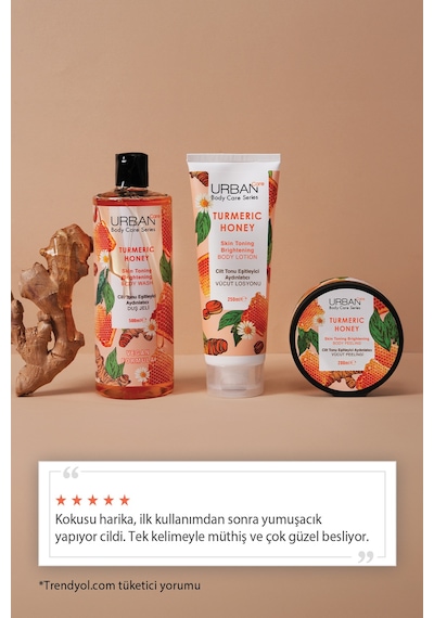 Urban Care Turmeric Honey Cilt Tonu Eşitleyici ve Aydınlatıcı Vücut Losyonu 250 ML