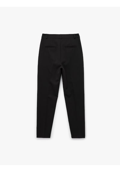 Koton Yüksek Bel Slim Fit Cigarette Kumaş Pantolon Siyah 6wak40100uw Siyah Koton Yüksek Bel Slim Fit Cigarette Kumaş Pantolon Siyah 6wak40100uw Siyah
