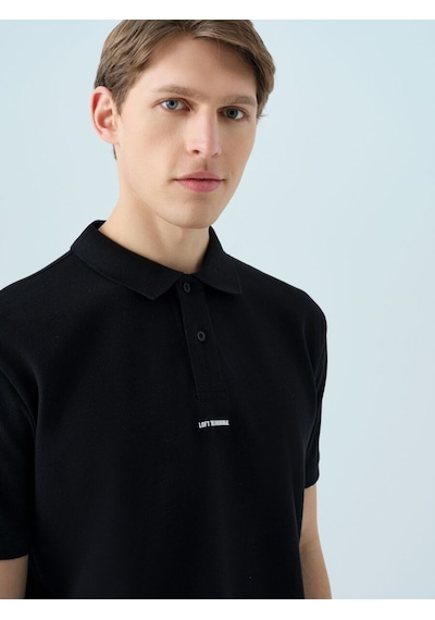 LOFT Regular Fit Erkek Polo K.kol Lf2036745 Q1.v1 Siyah