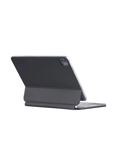 Apple İpad Pro 13 2024 Kılıf X9p Magic Manyetik Klavyeli Tablet Kılıfı - Siyah Diğer