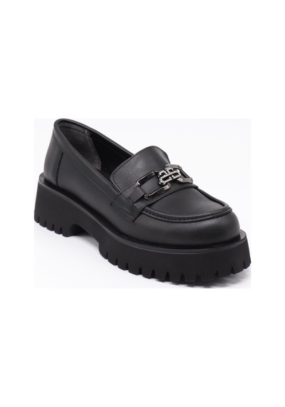 Nesilshoes Nesil Shoes Ermod 220 Siyah Makosen Kadın Ayakkabı