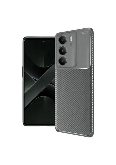 Realme C75 4g Auto Focus Karbon Kapak - Gri 0.2M-Çok Renkli