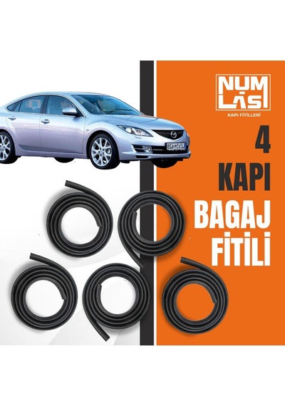 Mazda 6 2008-2012 4 Kapı + Bagaj Fitili-a Kalite-numlas-nm4011
