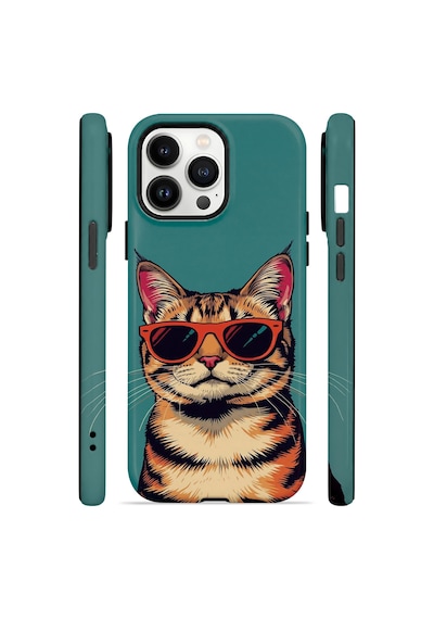 Velvoria Valestra Gözlüklü Cool Kedi Apple iPhone Uyumlu 13 Pro Max Magsafe Koruma Kılıfı Valestra Magline - Gözlüklü Cool Kedi Velvoria Valestra Gözlüklü Cool Kedi Apple iPhone Uyumlu 13 Pro Max Magsafe Koruma Kılıfı Valestra Magline - Gözlüklü Cool Kedi