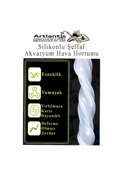 Silikonlu Şeffaf Akvaryum Hava Hortumu 1 M İç Çap 4 MM Dış Çap 6 MM Deney Fıskiye Kauçuk Hortum Yağ Hava Pompa Borusu