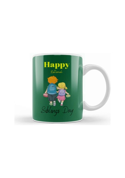 Happy Siblings Day 2021 Siblings Day 2021 Kupa Bardak Porselen Karışık
