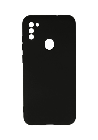 Newface - 59 - Samsung Galaxy Uyumlu A11 Kılıf Nano İçi Kadife Silikon - Csmo-tex - - Siyah