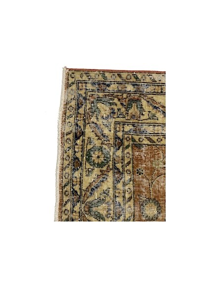 Bohem Stil Vintage Halı Özel Tasarım Anadolu Koleksiyonu Bej