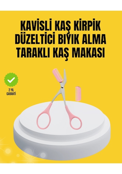 Kaş, Kirpik Ve Tırnak Çevresi Temizliği İçin Çok Fonksiyonlu Makas