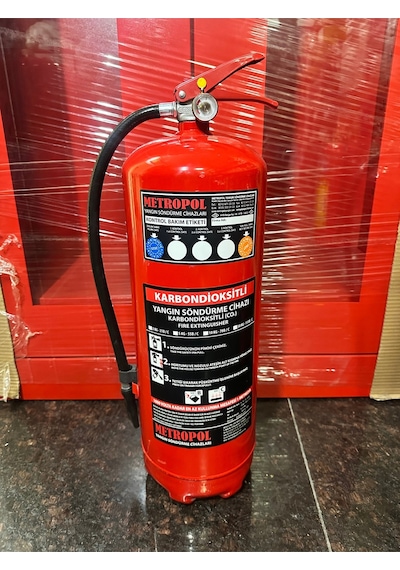 Yangın Tekne Sertifikalı 12 Kg Abc Tozlu Yangın Söndürme Tüpü 4yıl Garantili