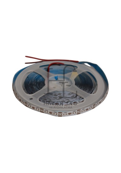 12v 8mm 320 Ledli Esnek Cob Şerit Led Mavi Ip20 5 Metre