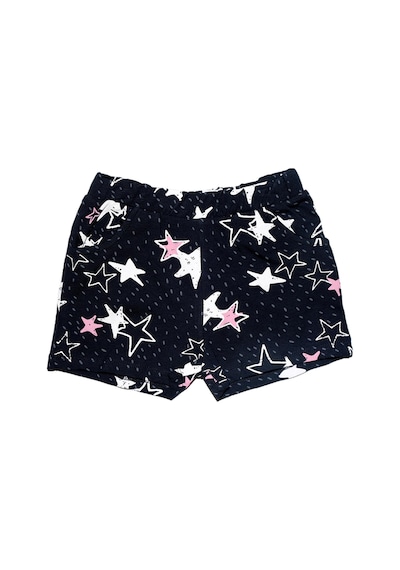 Lovetti Kız Çocuk Crayon Stars Desen Cepli Şort 8782 Çok Renkli