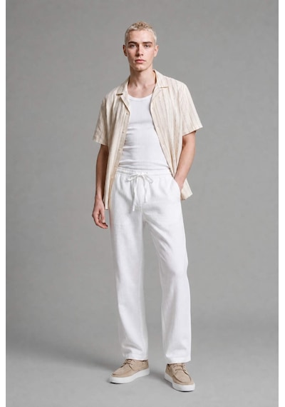 Defacto Premium Wide Leg Pantolon G0855ax26smwt34 Beyaz-wt34