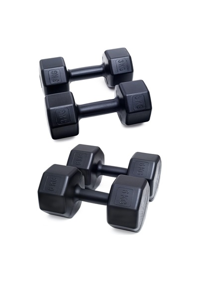 Besinistanbul 18 Kg Dambıl Set 6kg X2 3kg X2 Sayaçlı Ayarlanabilir El Yayı + Sayaçlı Atlama İpi Siyah Diğer