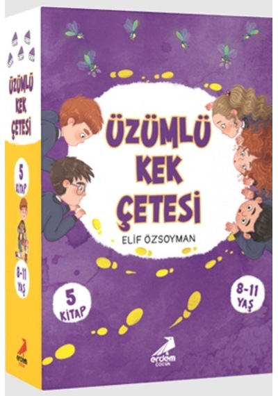 Üzümlü Kek Çetesi Seti (5 Kitap Takım) Erdem Çocuk