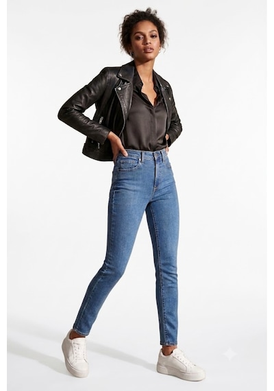 Levi's Kadın 721 Yüksel Bel Skinny Fit Dar Paça İnce Esnek Kumaş Kadın Jean Pantolon-0470 Lacivert Levi's Kadın 721 Yüksel Bel Skinny Fit Dar Paça İnce Esnek Kumaş Kadın Jean Pantolon-0470 Lacivert