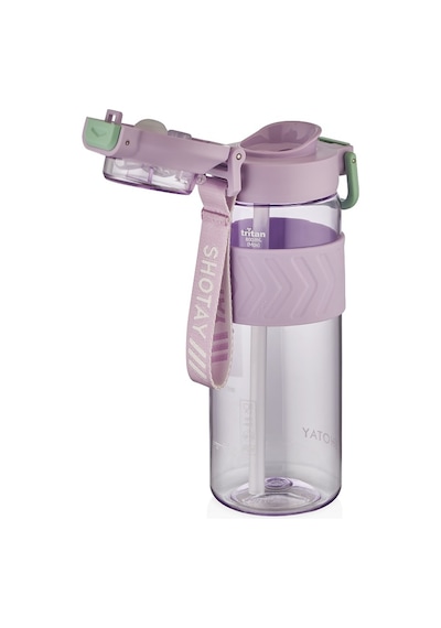 Shotay St-7235 800ml Mor Pipetli Tritan Matara Mor