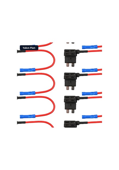 Trobus Fuse Tap Sigorta Çoğaltıcı Standart Bıçak Tipi 10 Adet Diğer