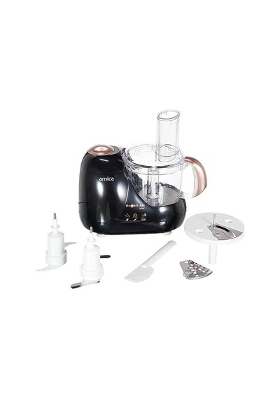 Prokit 444 Mini Mutfak Robotu, 600 W, 1 L Hazne, Hamur Karıştırma, Paslanmaz Çelik Bıçak, Rose Acı Kahverengi