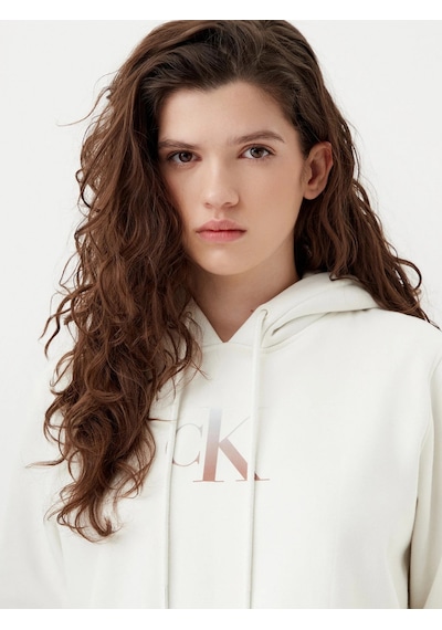 Calvin Klein Calvın Kleın Kadın Sweatshırt J20j224721-ybı J20j224721-ybı Krem Krem