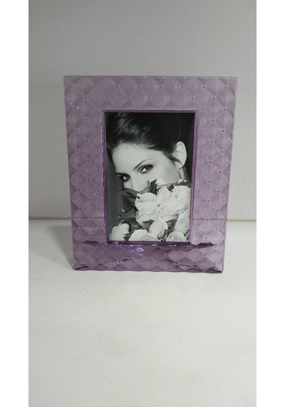 Cristal D'arques Mor Kristal Çerçeve Boudoir 18x22cm Paris 1 Adet