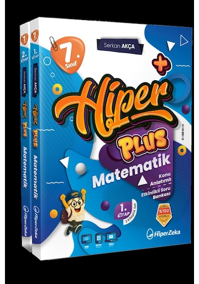 7. Sınıf Hiper Plus Matematik Konu Anlatımlı Etkinlikli Soru Bankası Hiper Zeka Yayınları